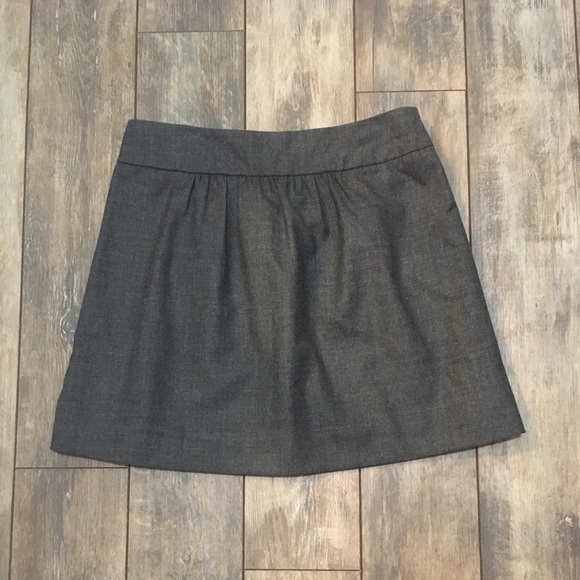 ⬇️ J Crew gray wool skirt W/ pockets 2 - Picture 5 of 5